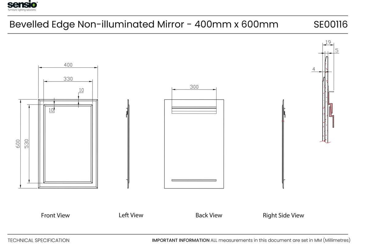 Technical drawing for Evanna