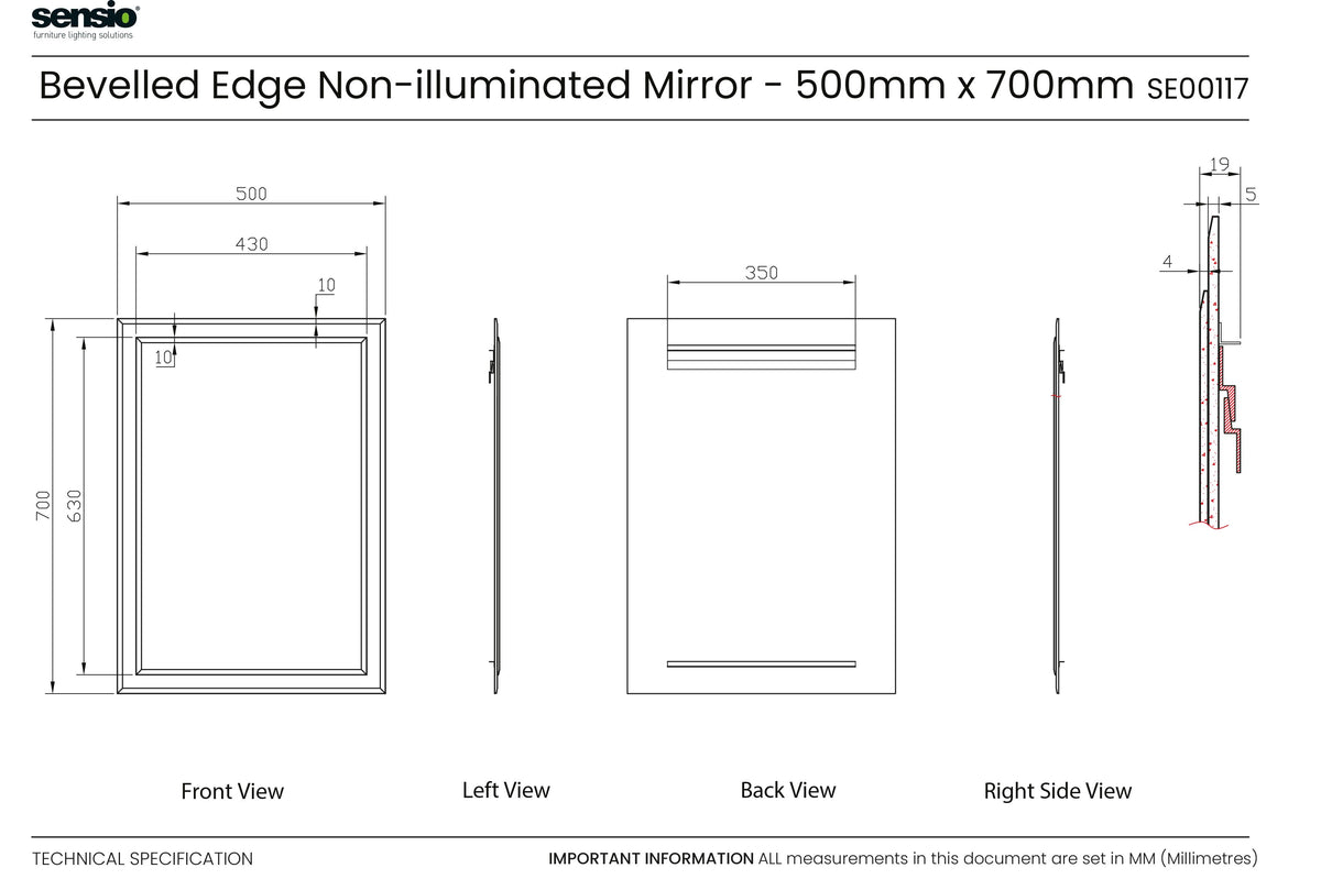 Technical drawing for Evanna