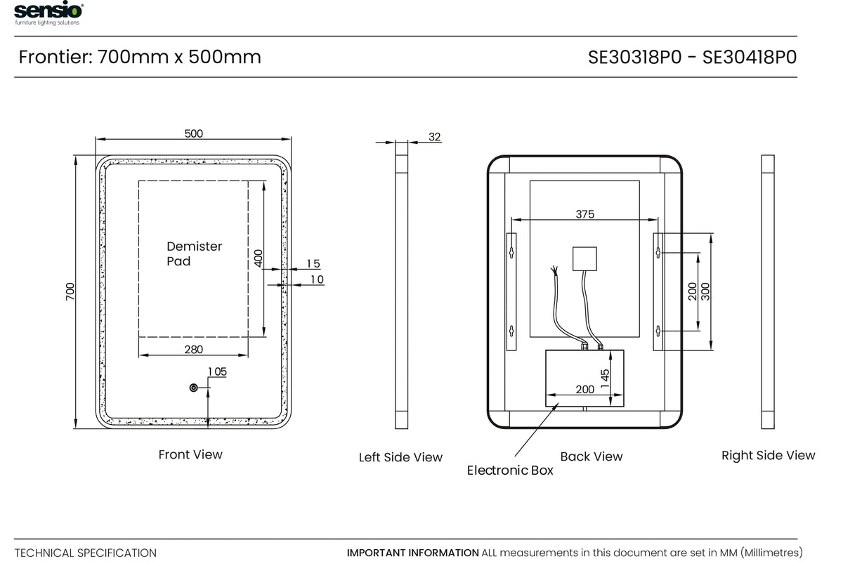 Technical drawing for Frontier Portrait