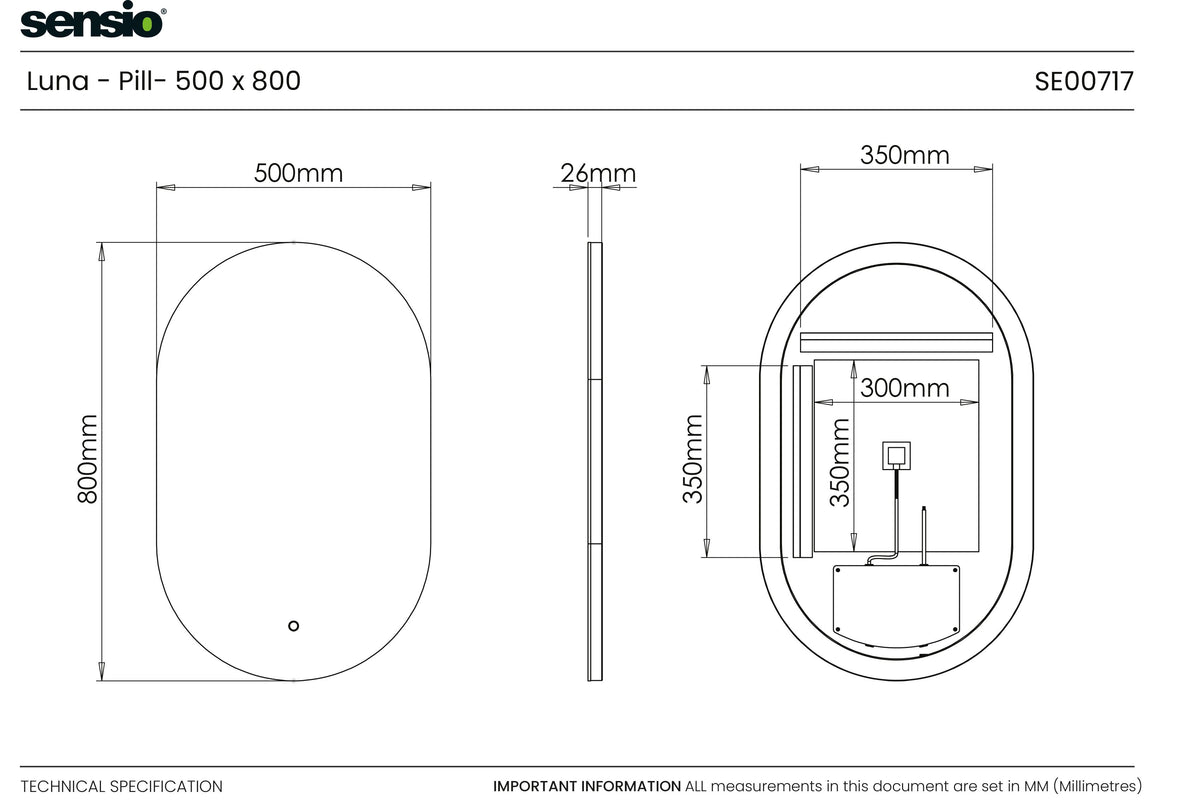 Technical drawing for Píldora Luna