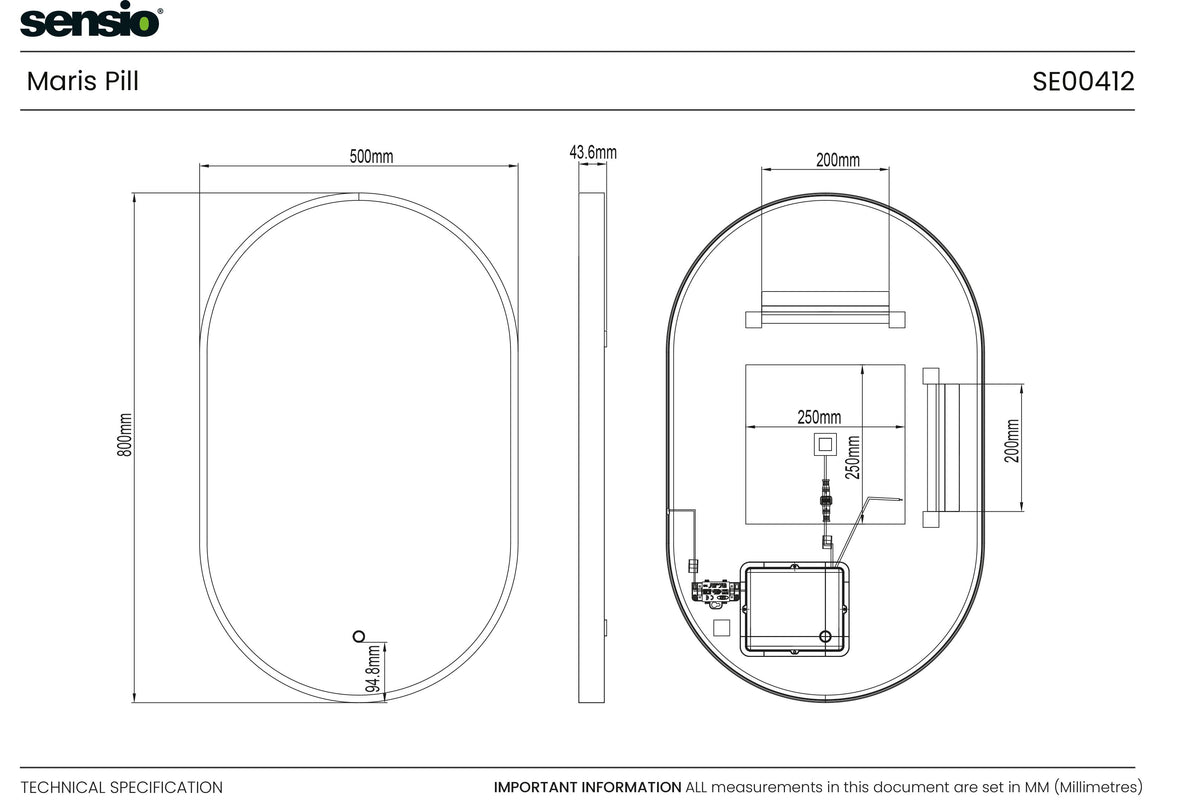 Technical drawing for Maris Pill