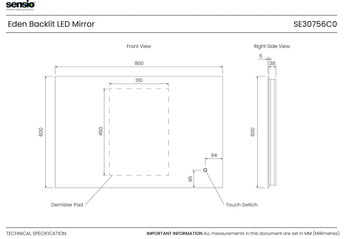 Technical drawing for Eden