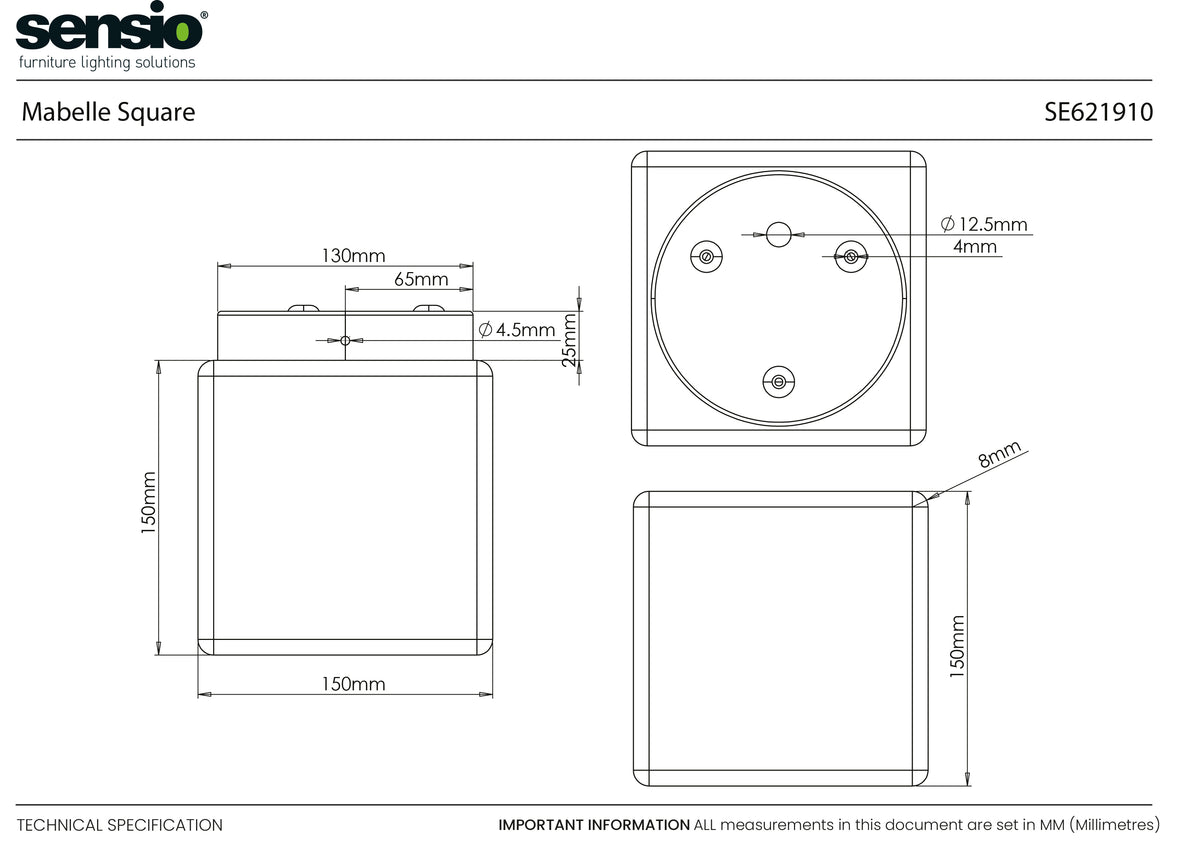 Technical drawing for Plaza Mabelle