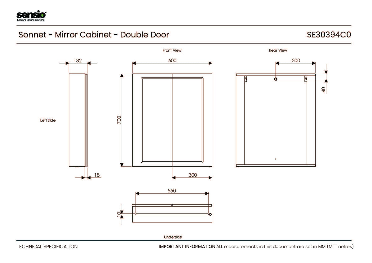 Technical drawing for Sonnet