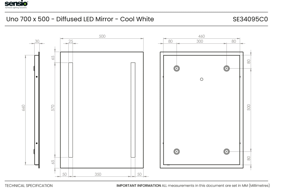 Technical drawing for Uno